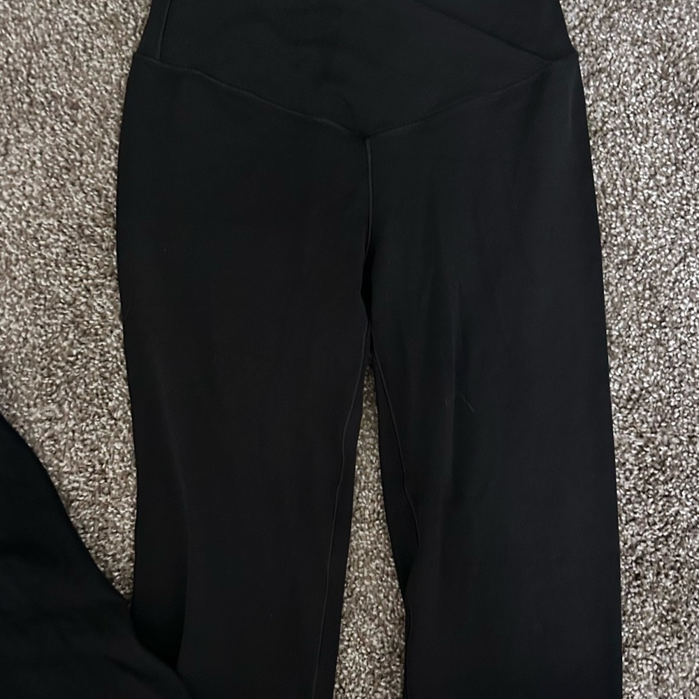 Aerie Women's Wide Leg Black Pants